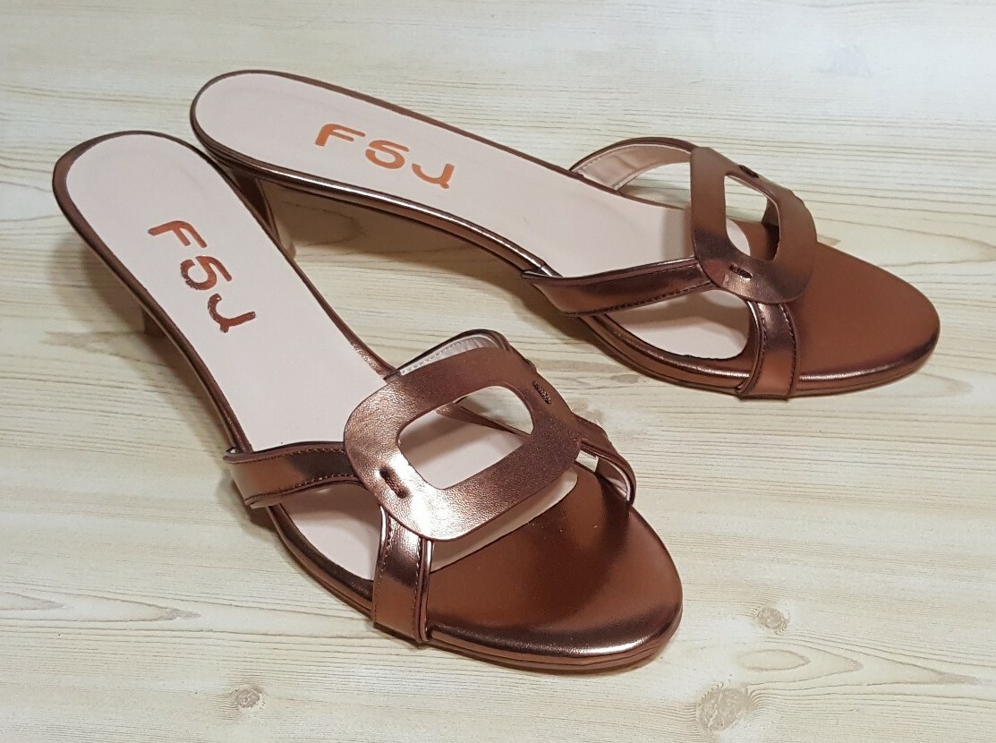 FSJ Heels Mules Womens Shoes Size 11