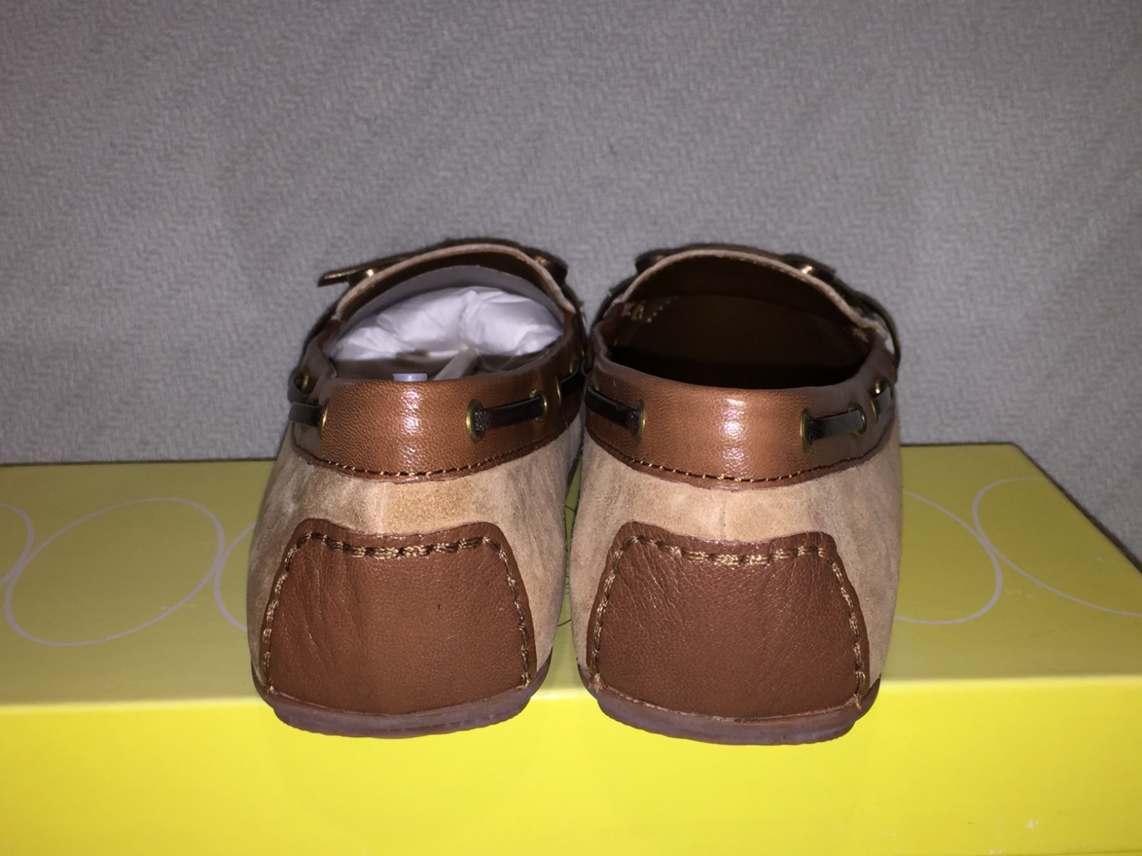 Circa Joan&David Reina Multi Neutral Brown Color Flat Slip On Oxford Casual Shoe