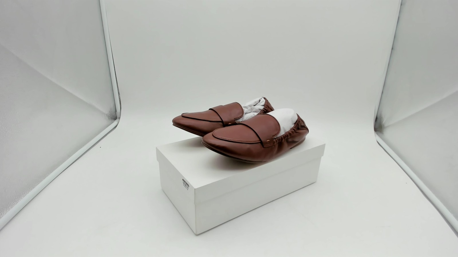Quince Italian Leather Soft Loafer Size 8