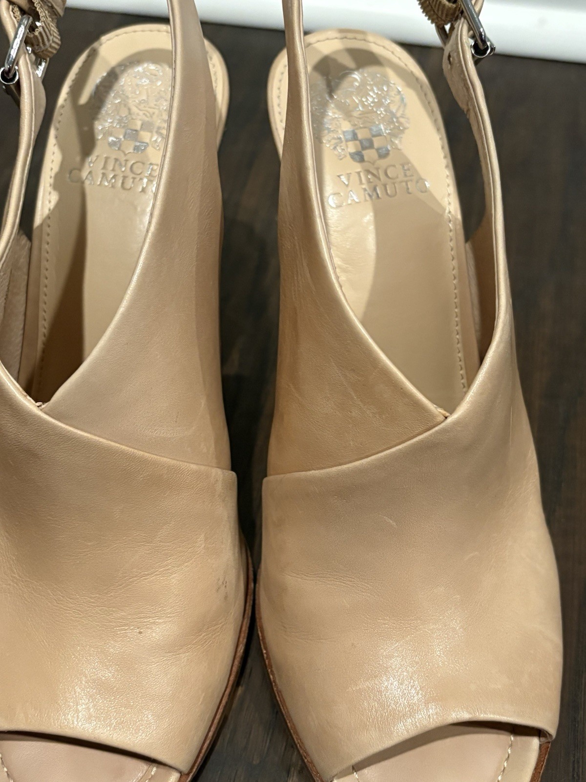 Vince Camuto Women’s Stilettos Size 9.5 M/ 41 VC-Nattey Leather Shoes
