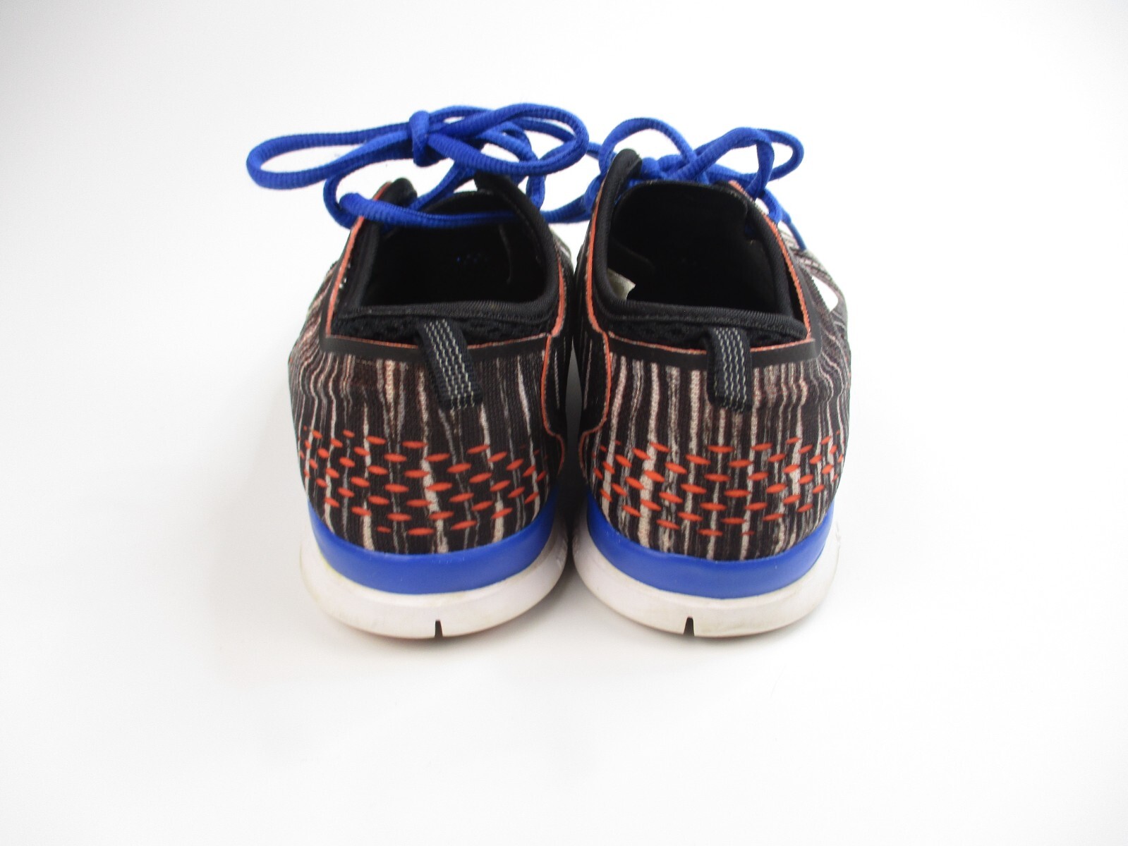 NIKE Free TR Fit 5.0 Running Gym Shoes Womens Size 7.5 Orange Blue Black White