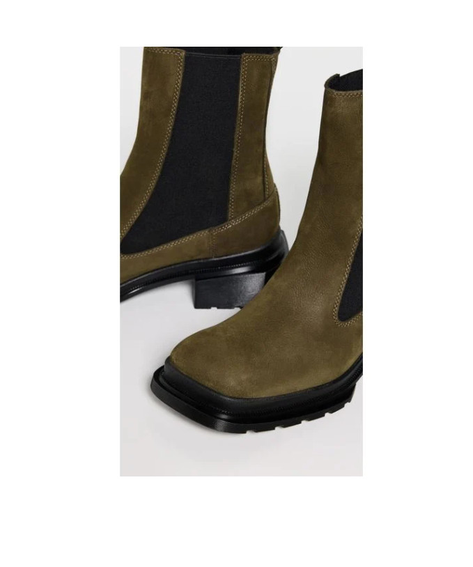Dr Martens MAYBOLE SQUARE TOE TALL CHELSEA BOOTS MSRP$260 GORGEOUS & CHIC