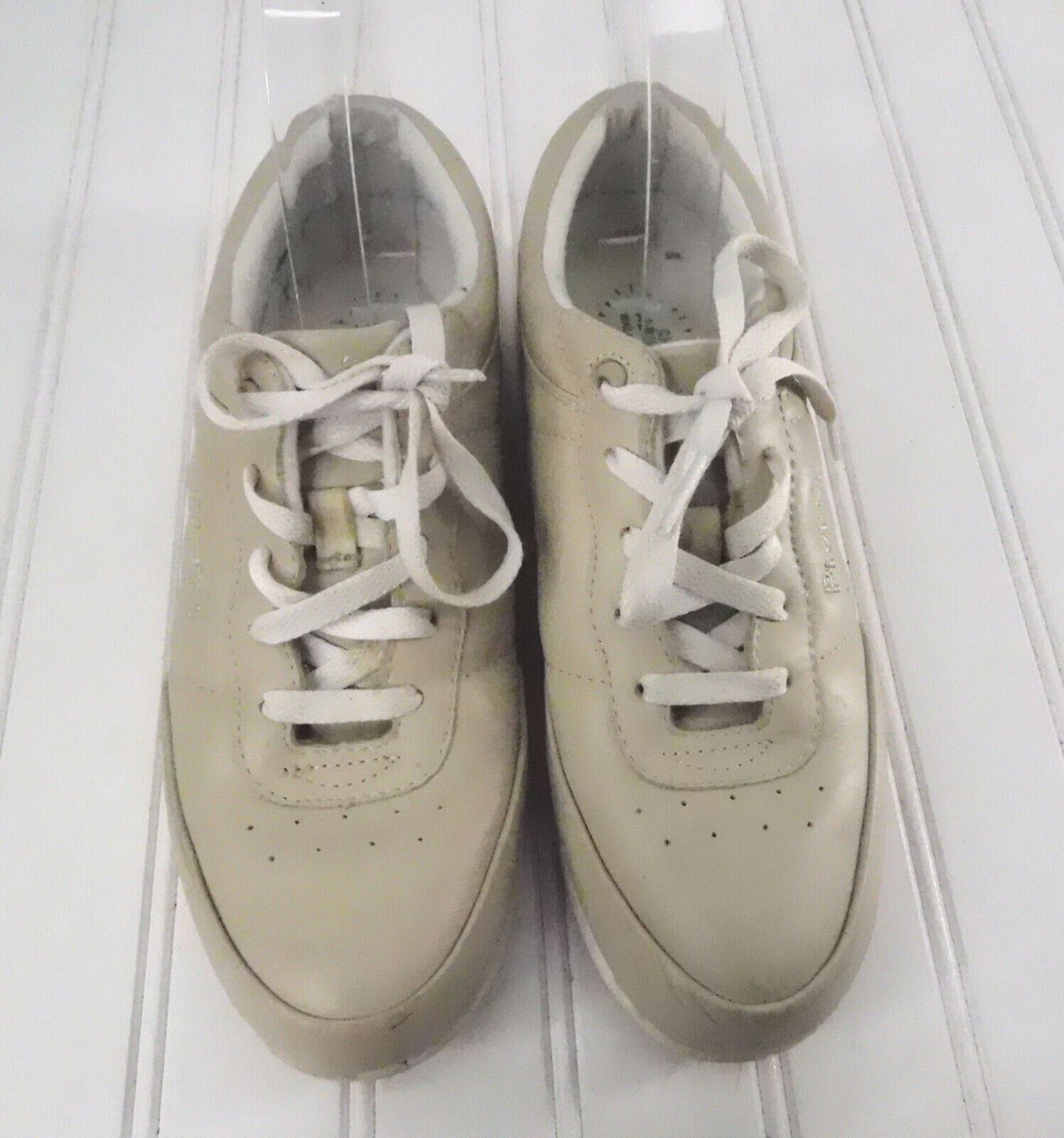 PROPET Women’s Beige Leather Washable Walker W3840 Walking Shoe US 7.5 S(4A)
