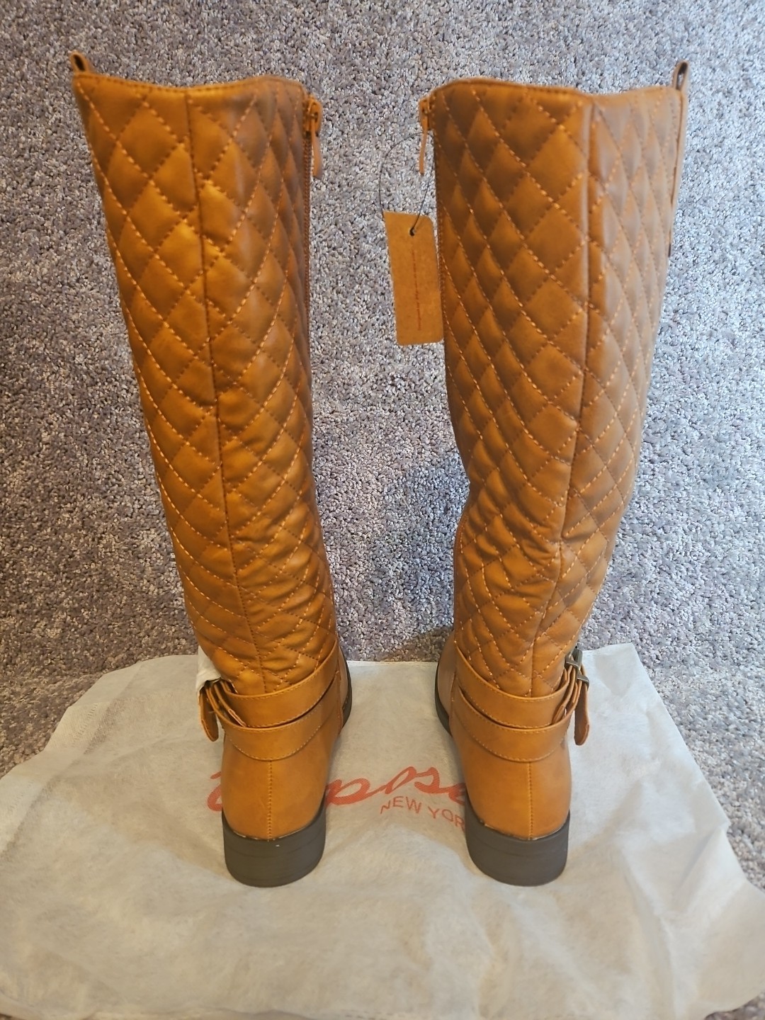 Womens Vepose Camel Color Tall Riding Boots. Style 949. Size 6. New