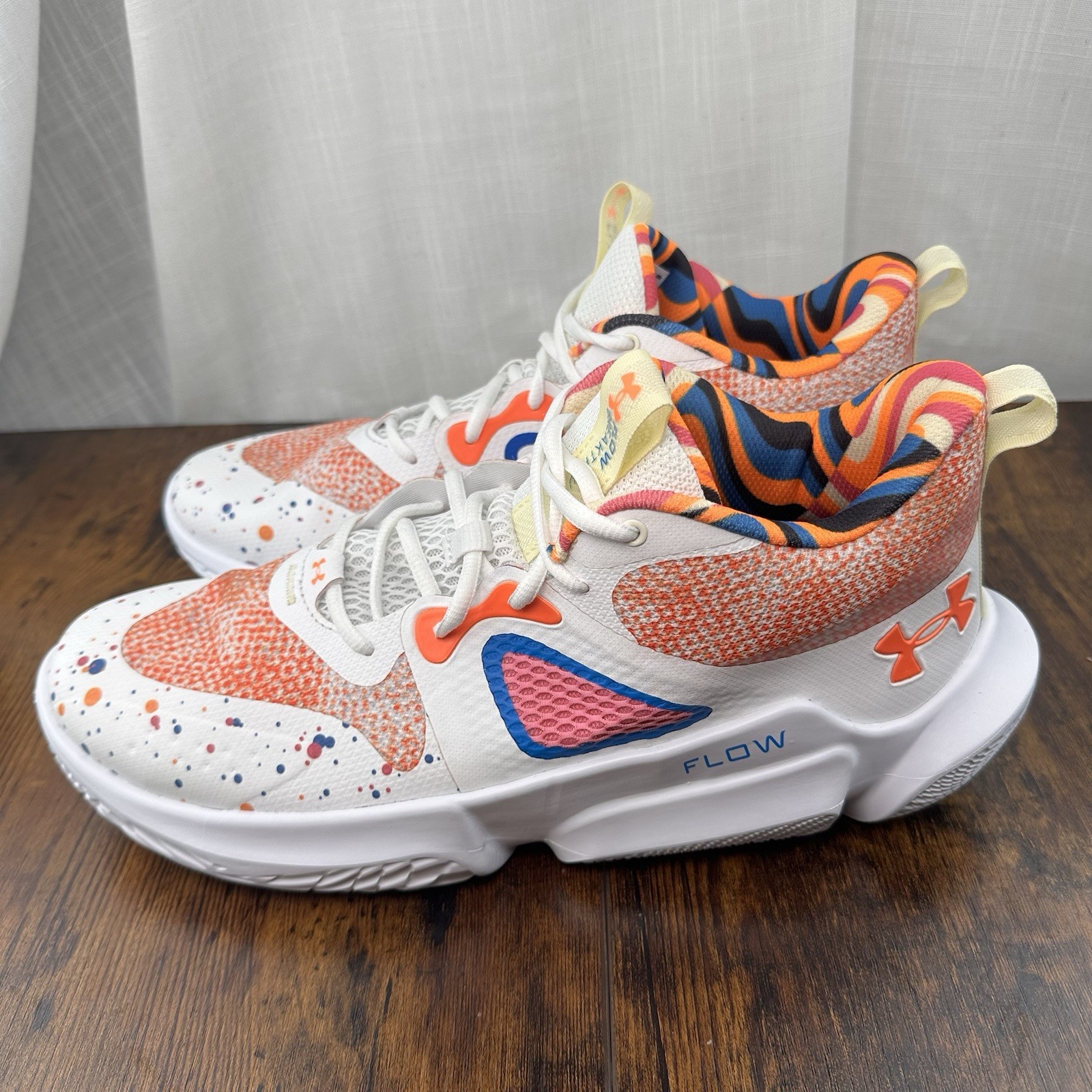 Under Armour Flow Breakthru 3 LE Basketball Shoes Women’s 15 Men’s 13.5 Defects