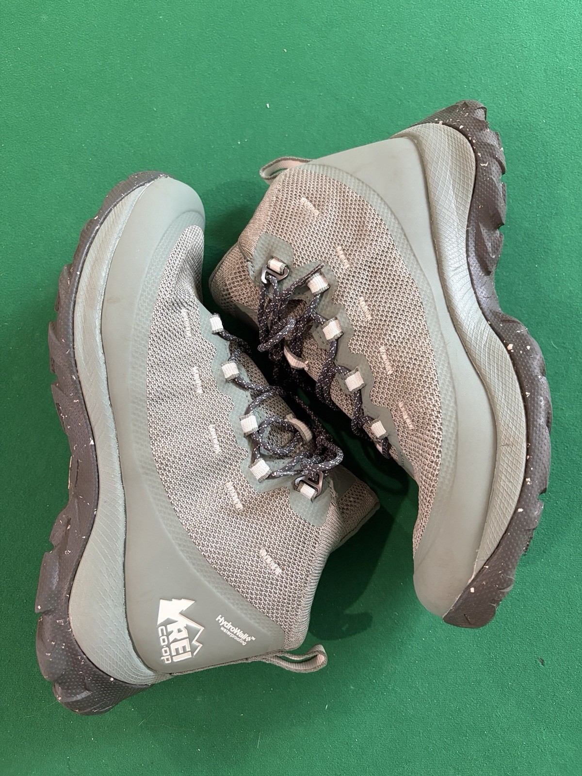 REI Co-Op Flash Hiking Boots Women Size 9 Green Outdoors Hiking Waterproof