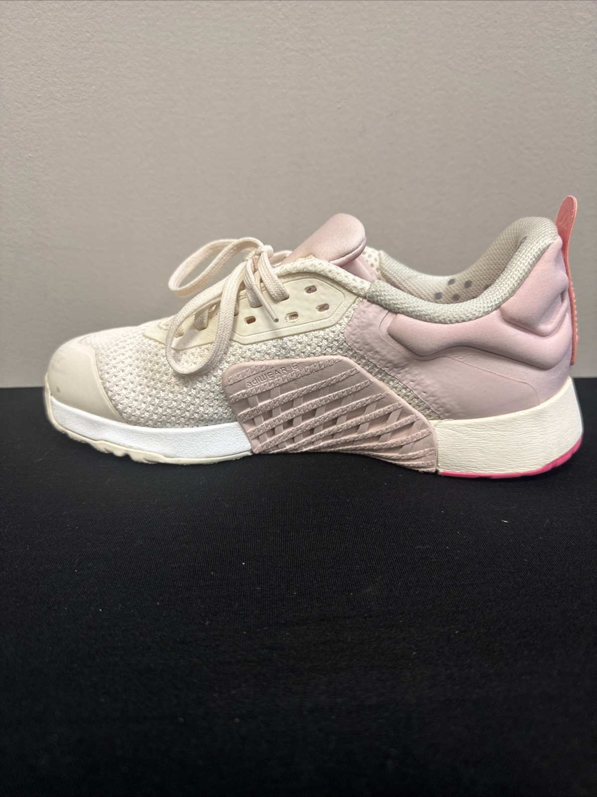 Adidas Dropset 3 Training Gym Workout Shoes Chalk Pink Womens Sz 6.5