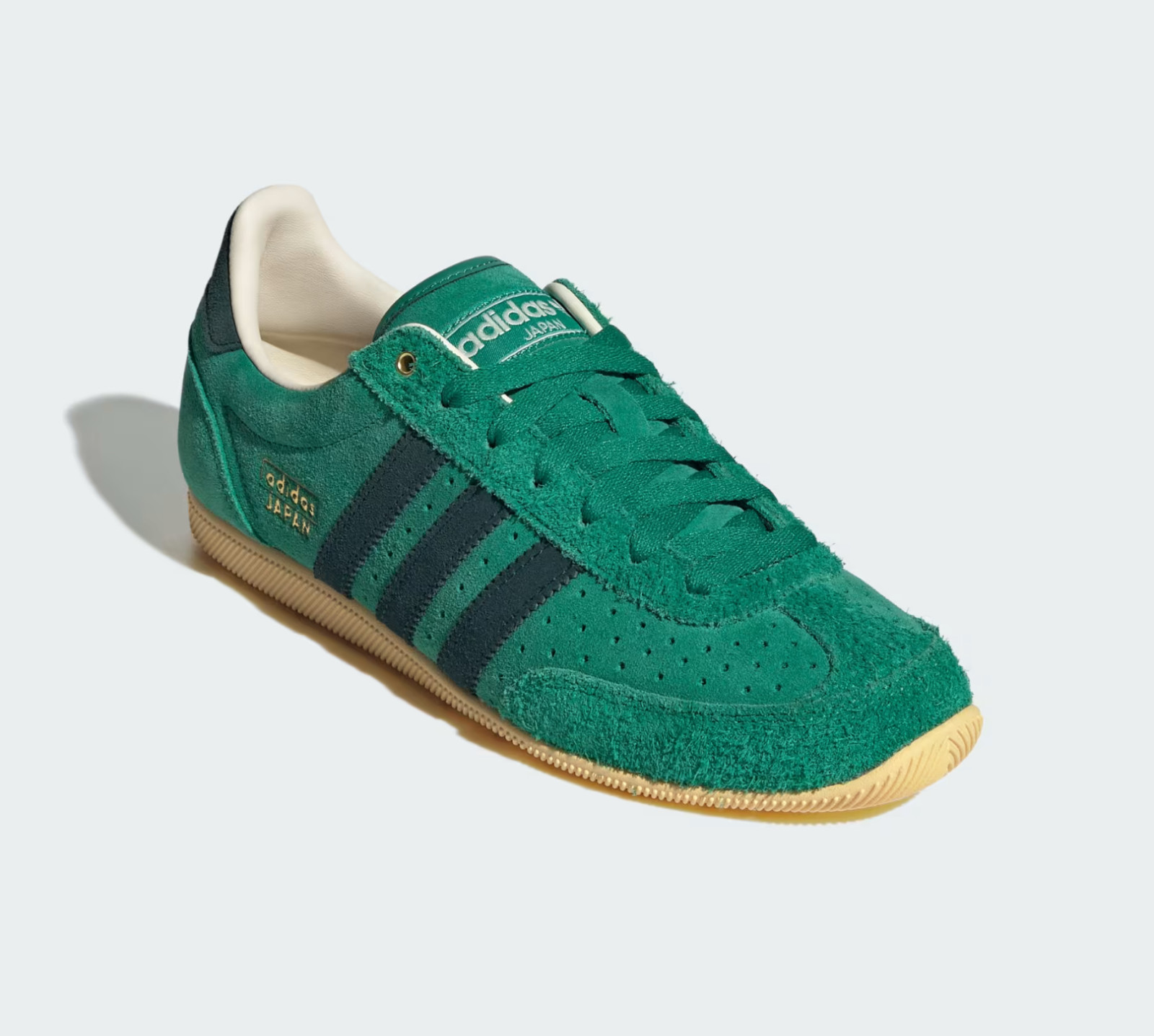 Adidas Japan Lace Up Womens Green Sneakers Casual Shoes KK3564