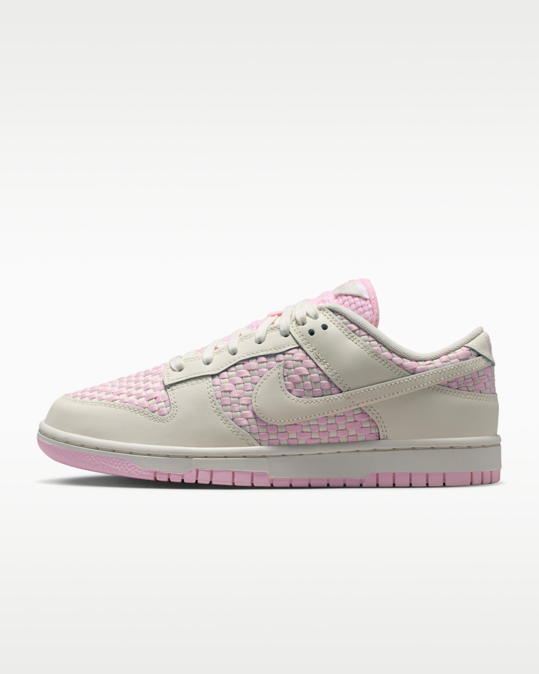NIKE Women’s Dunk Low IH2476-600 Pink Foam Sail Pale Ivory