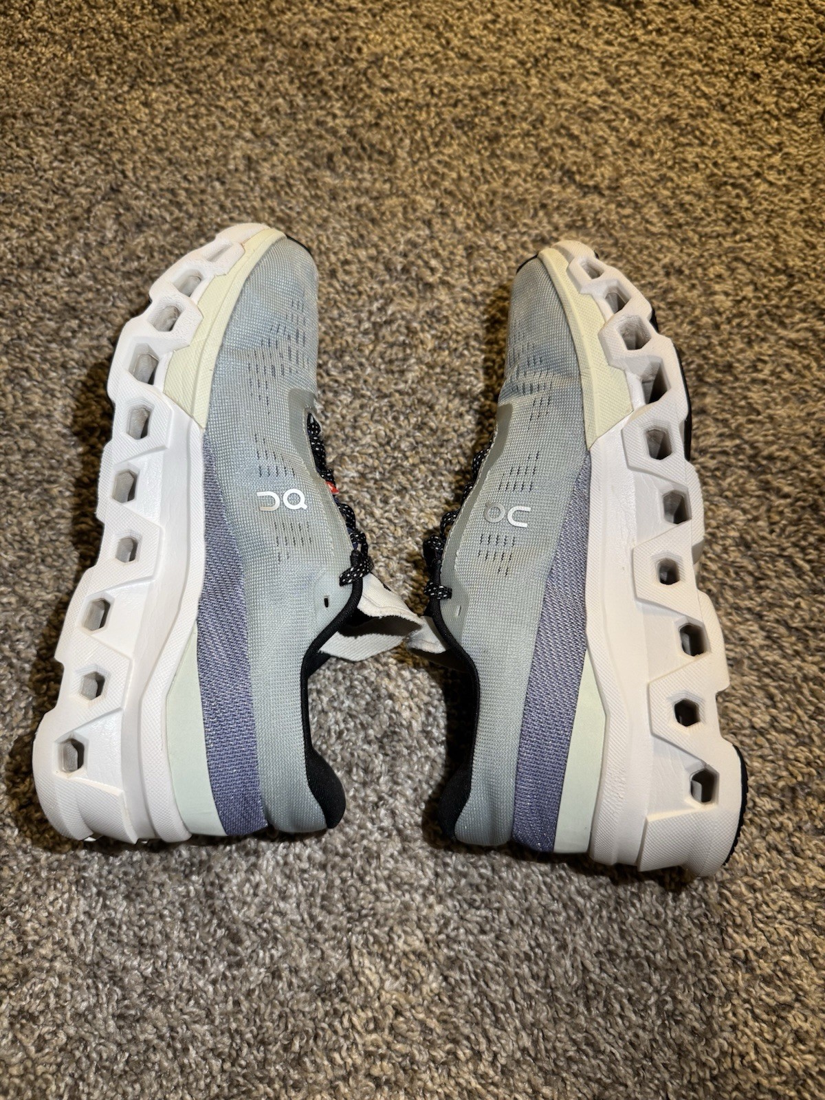 On Cloudmonster 2 Mineral/Aloe Women’s Running Sneakers Mesh Lace-Up