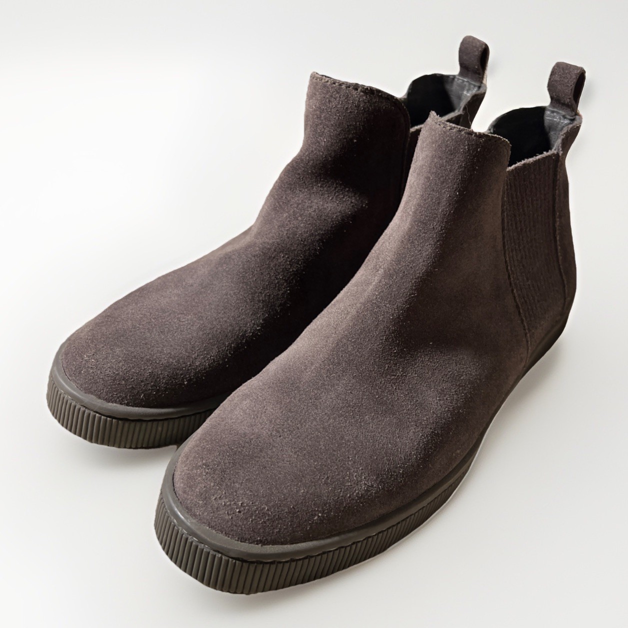 PEDRO GARCIA Paule Fox Castoro 166129 Womens Gray Suede Pull On Boots 39 US 8.5
