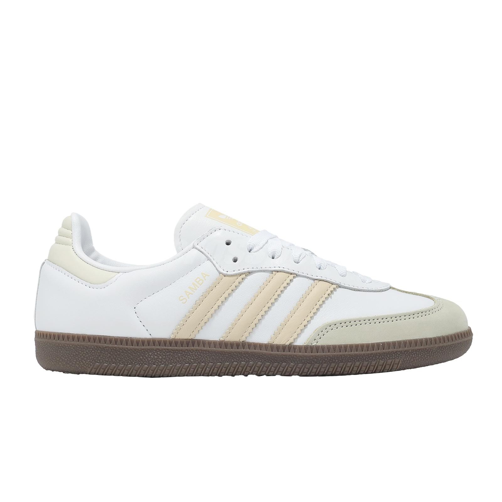 adidas Originals Samba OG W White Sand Strata Women Lifestyle Casual Shoe JH7300