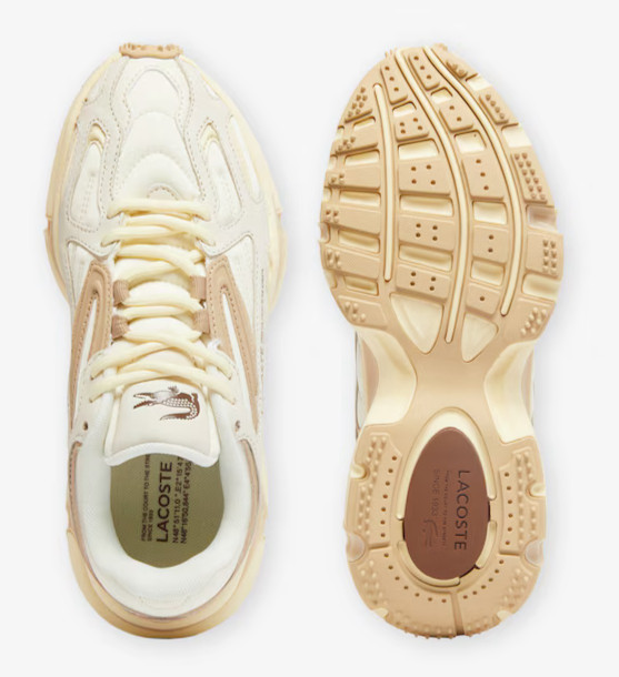 Lacoste L003 2K24 Women’s 2025 Sneakers Off White / Light Brown. Size 7 US