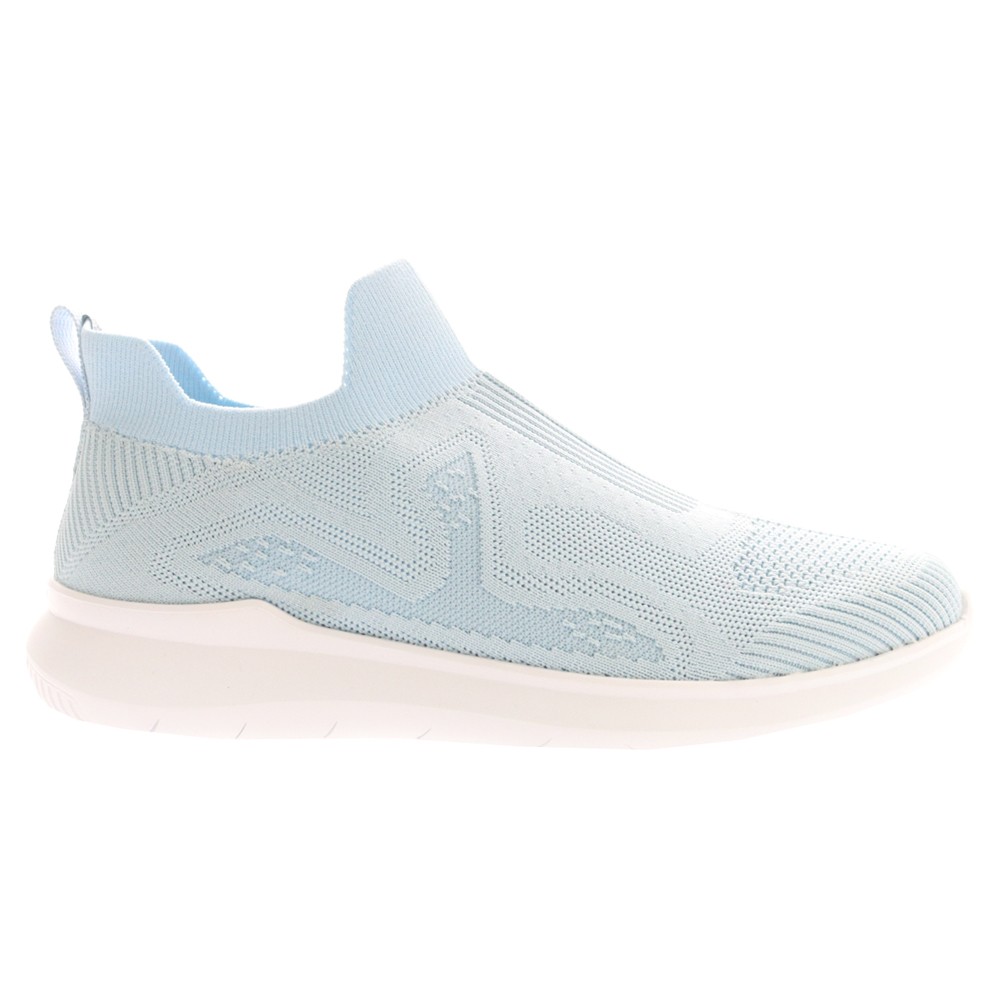 Propet Travelbound Slip On Womens Blue Sneakers Casual Shoes WAT104MBBL