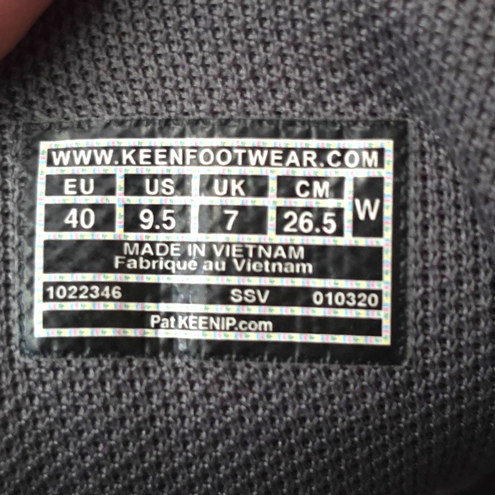 Keen Terradora II Hiking 9.5 Shoes Gray/Teal Ret. Crossover Urban Hike Walk $165