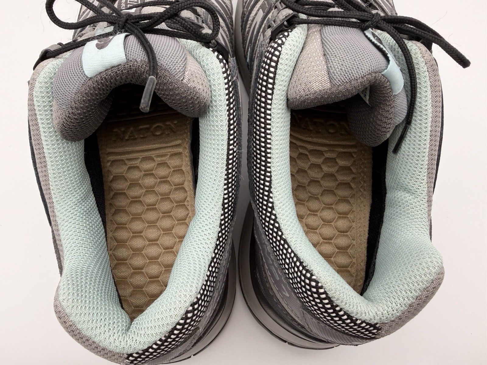 Salomon Women’s US 6 EU 37 1/3 XA Comp 7 Gray Light Blue Trail Hiking Shoes