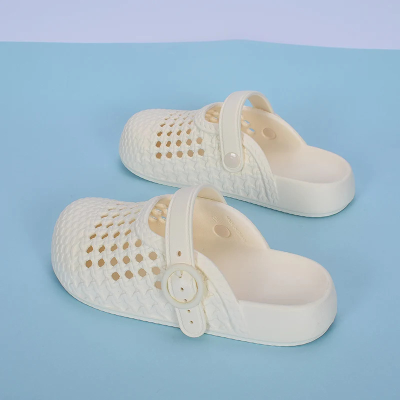 2025 Summer Women’s Solid Color Features Trend Anti-slip Wear-resistant