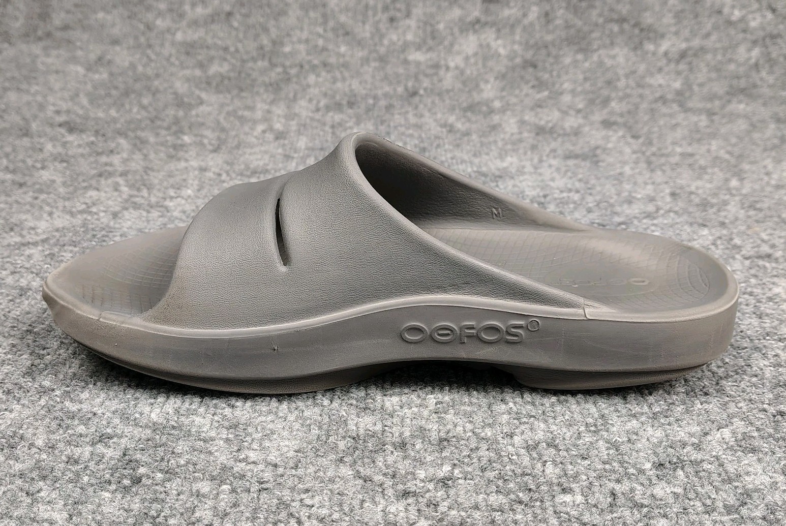 Oofos Ooahh W 10 M 8 Shoes Slip On Recovery Comfort Slide Sandals Gray