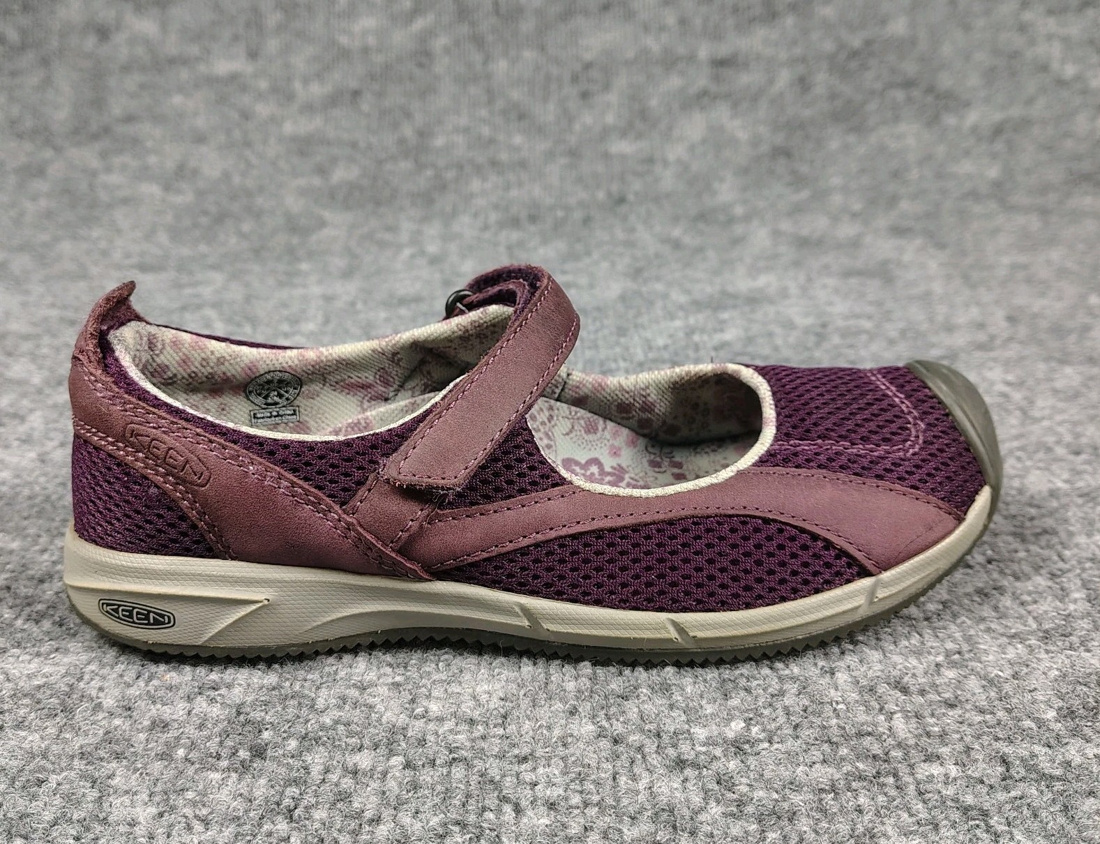 Keen Women’s Size 7 Mary Jane Shoes Flats Plum Purple
