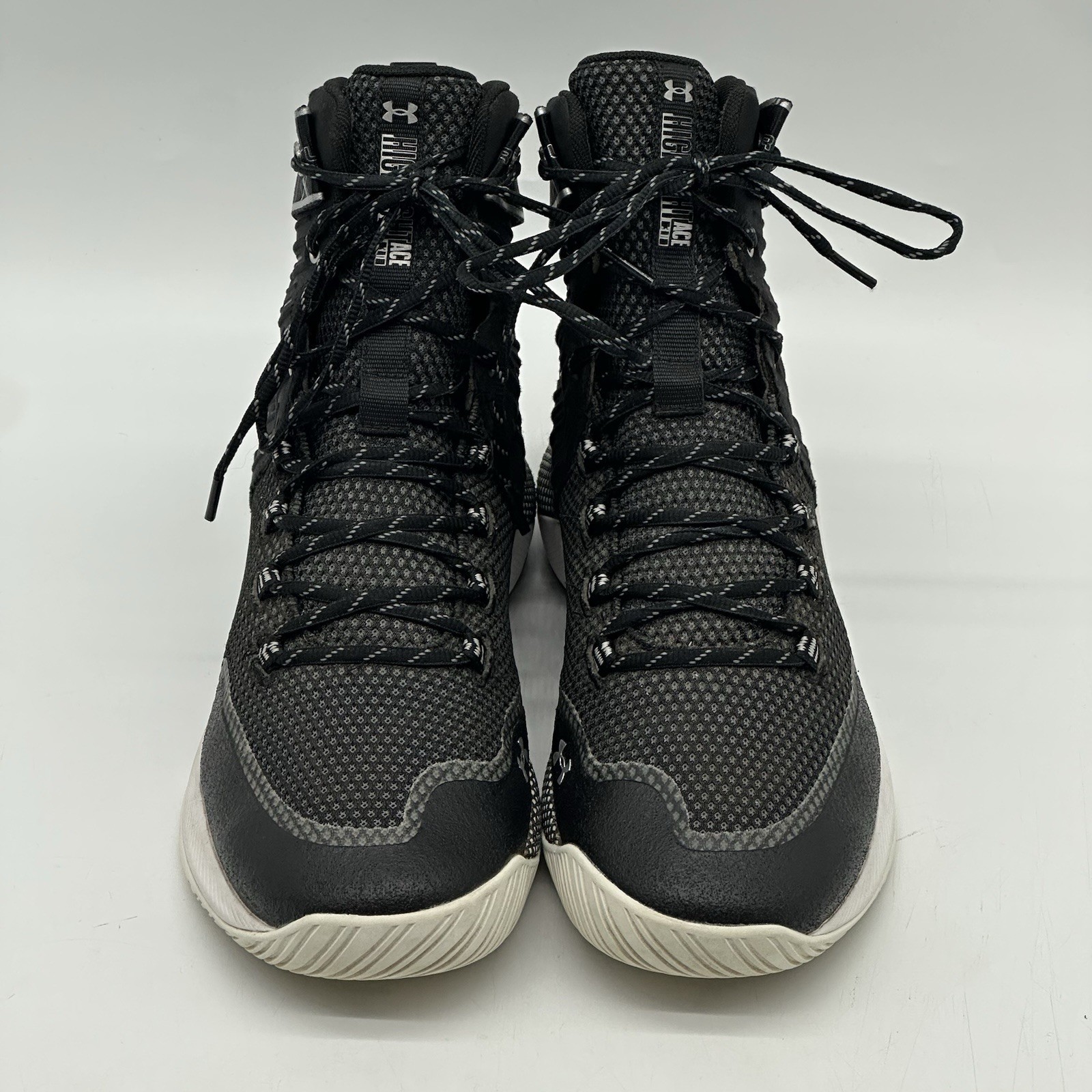 Under Armour Hovr Highlight Ace Black White Volleyball Shoes Women’s Size 11
