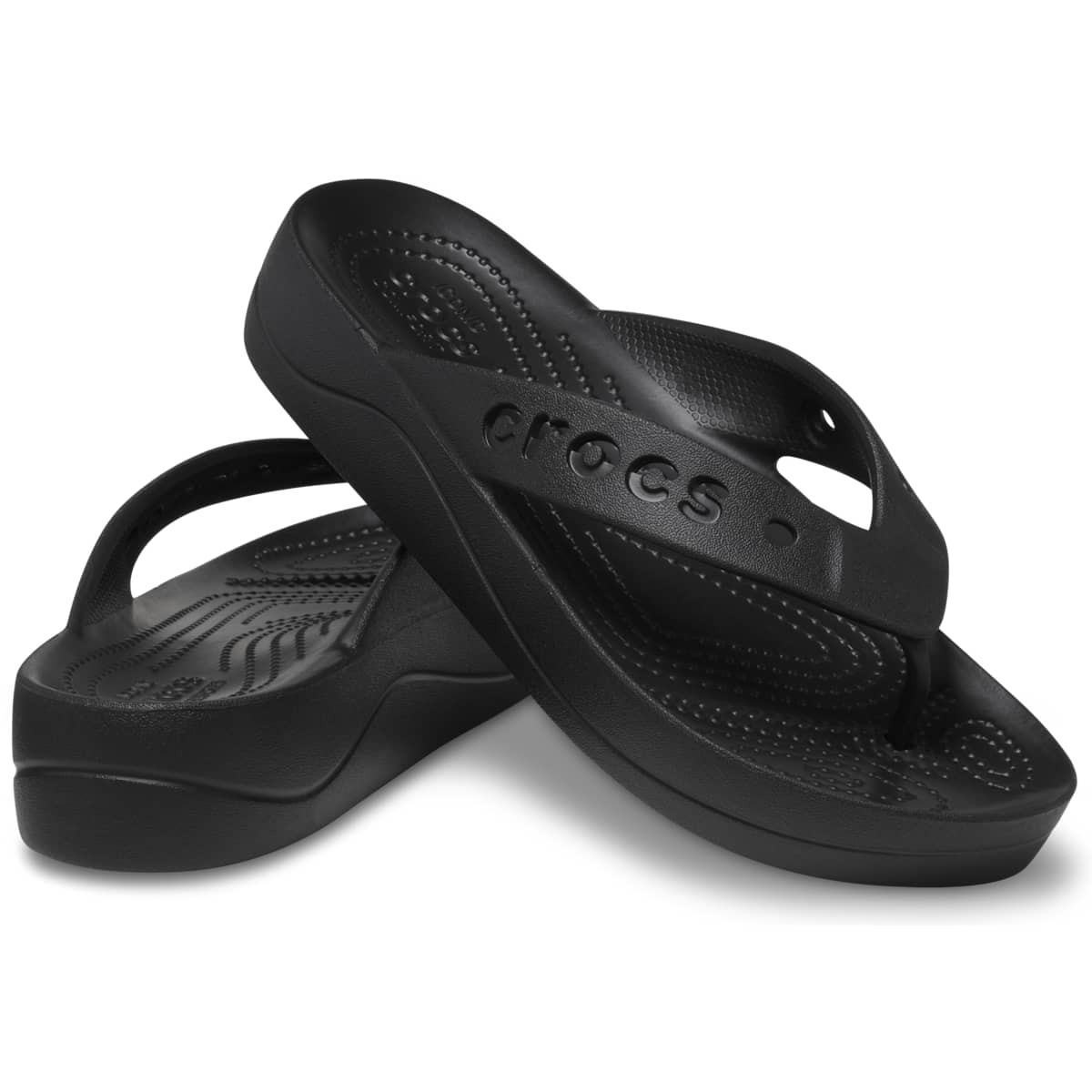 Crocs Women’s Baya Flip Flop Platform Sandals