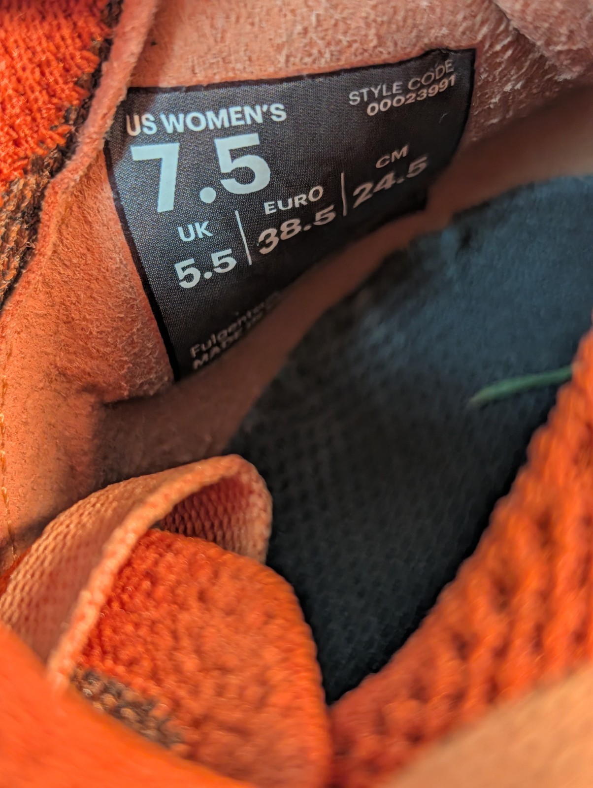 REI Co-op Womens Size 7.5 Swiftland MT Trail-Running Shoes Orange 00023991