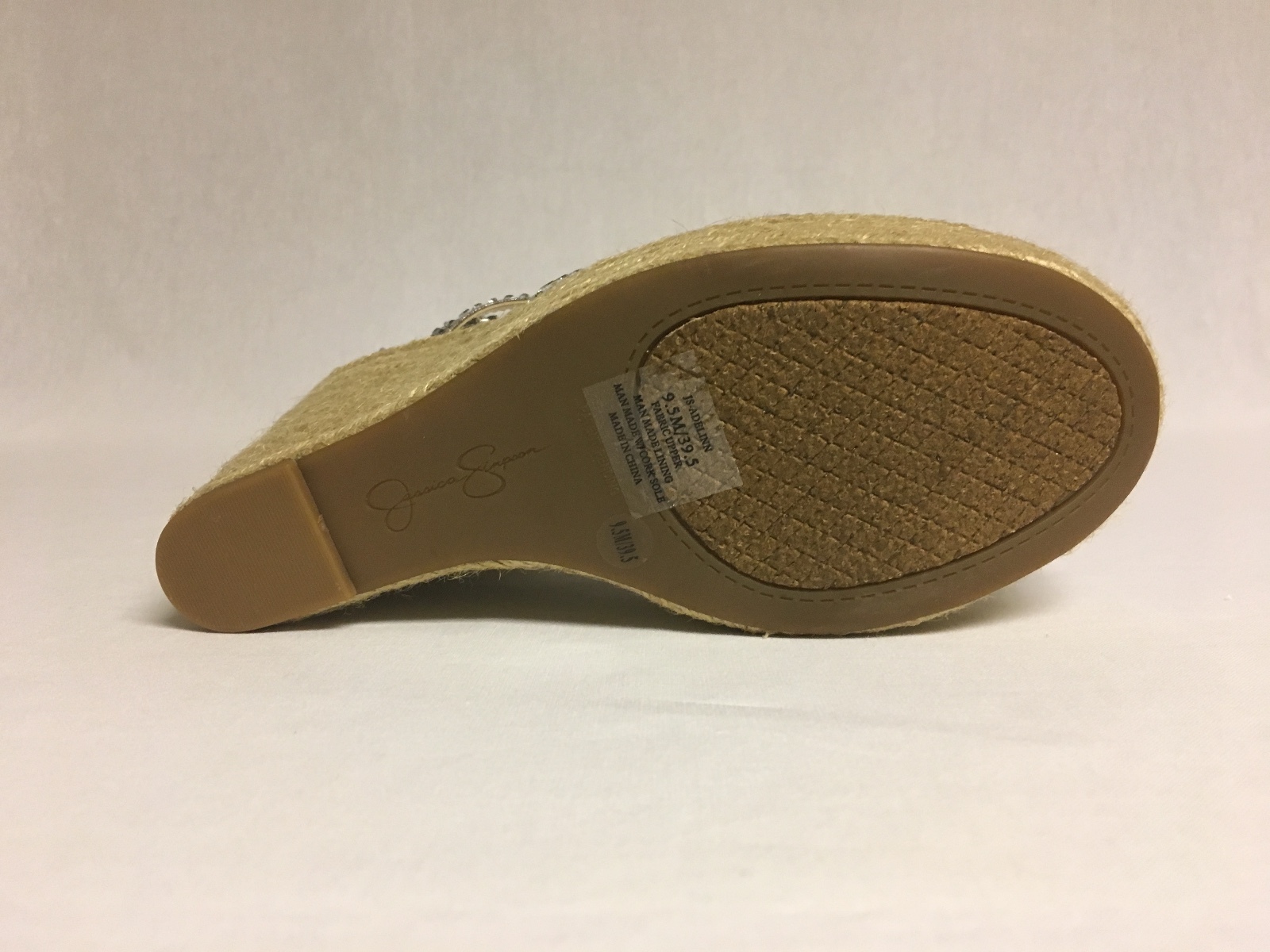 Jessica Simpson Women’s Adelinn Platform Wedge Sandals US Shoe 9.5 Medium B,M