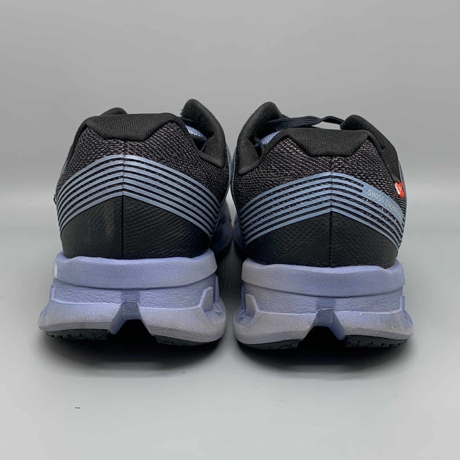 On Cloudgo Black/Blue-Gray Running Shoes Men’s Sz 8 Women’s Sz 9.5