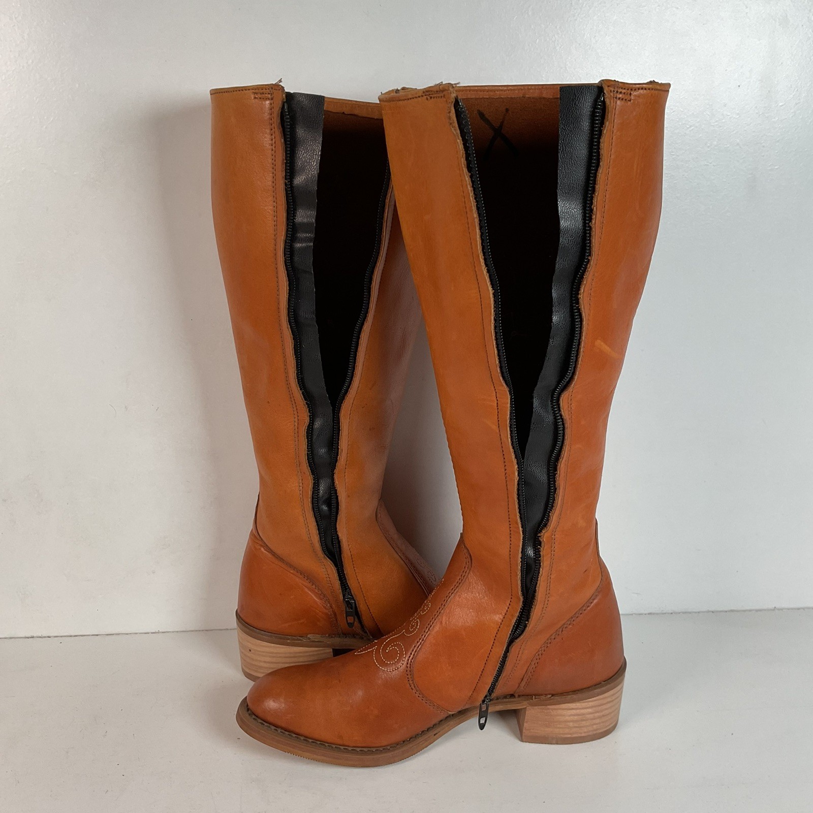 Vintage Wrangler Campus Boots | Platform | 1970s | USA Made | Women’s 7 N