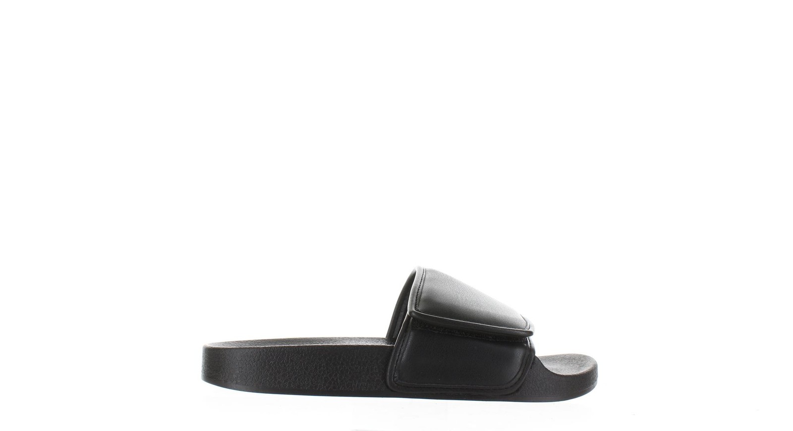 Steve Madden Womens Sena Black Slides Size 7