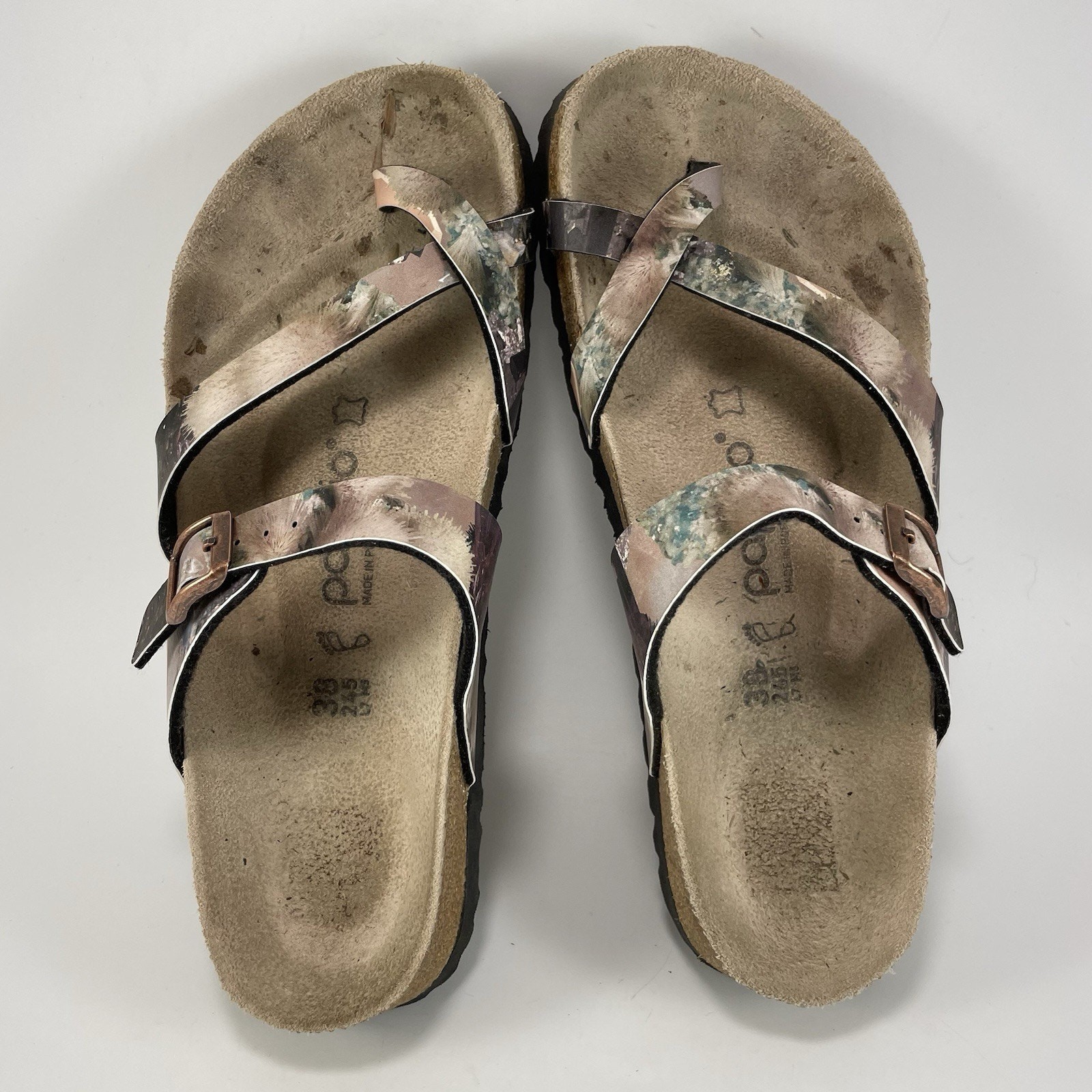 Papillio Birkenstock Tabora Mayari Sandals Crystal Lilac Womens 38/ 7-7.5