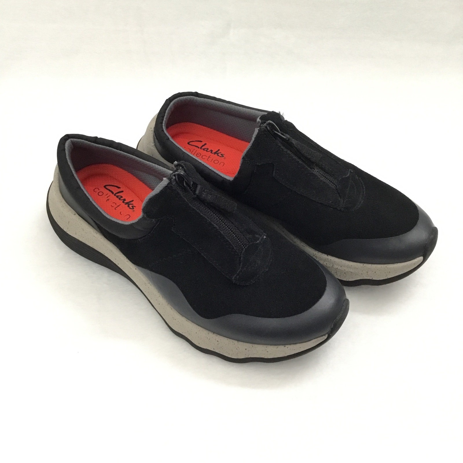 Clarks Jaunt Way Clog Sneaker Black Women’s Sz 5