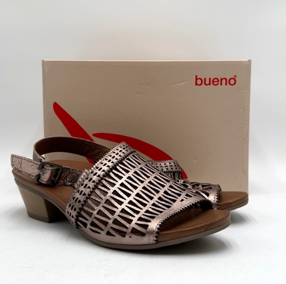 Bueno LIA BEIGE MET Women’s NEW Sandal Beige Multiple Sizes