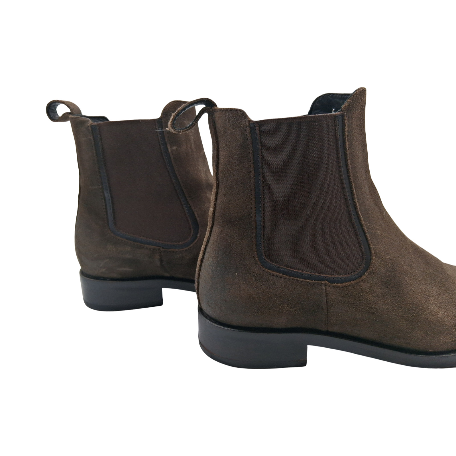 Thursday Boot Co Chelsea Boots Womens Size 7.5 Brown Suede Pull On Ankle Casual