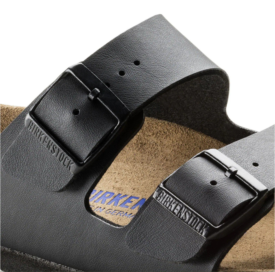 Birkenstock Arizona Black Soft Footbed Unisex Sandals – EU37‑45