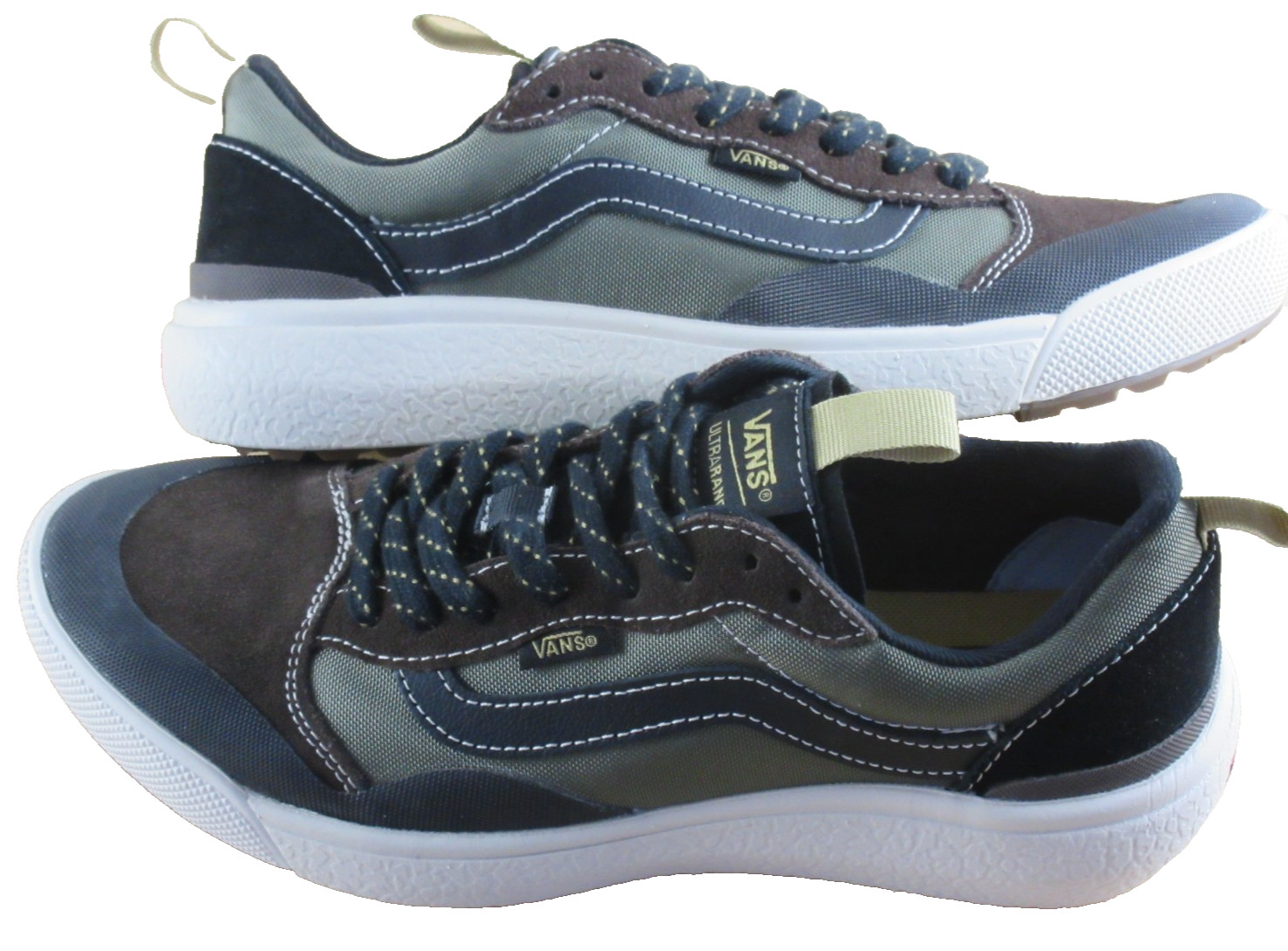 Vans Women’s UltraRange Exo SE Black Olive Green Brown Trail Shoes Size 9.5 NIB