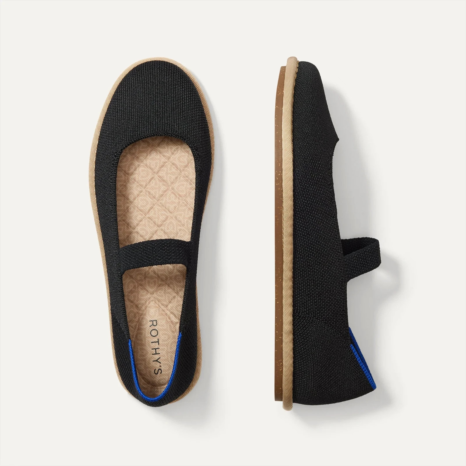 Rothy’s The Cruiser Mary Jane Women’s Washable Flats, Freeship US
