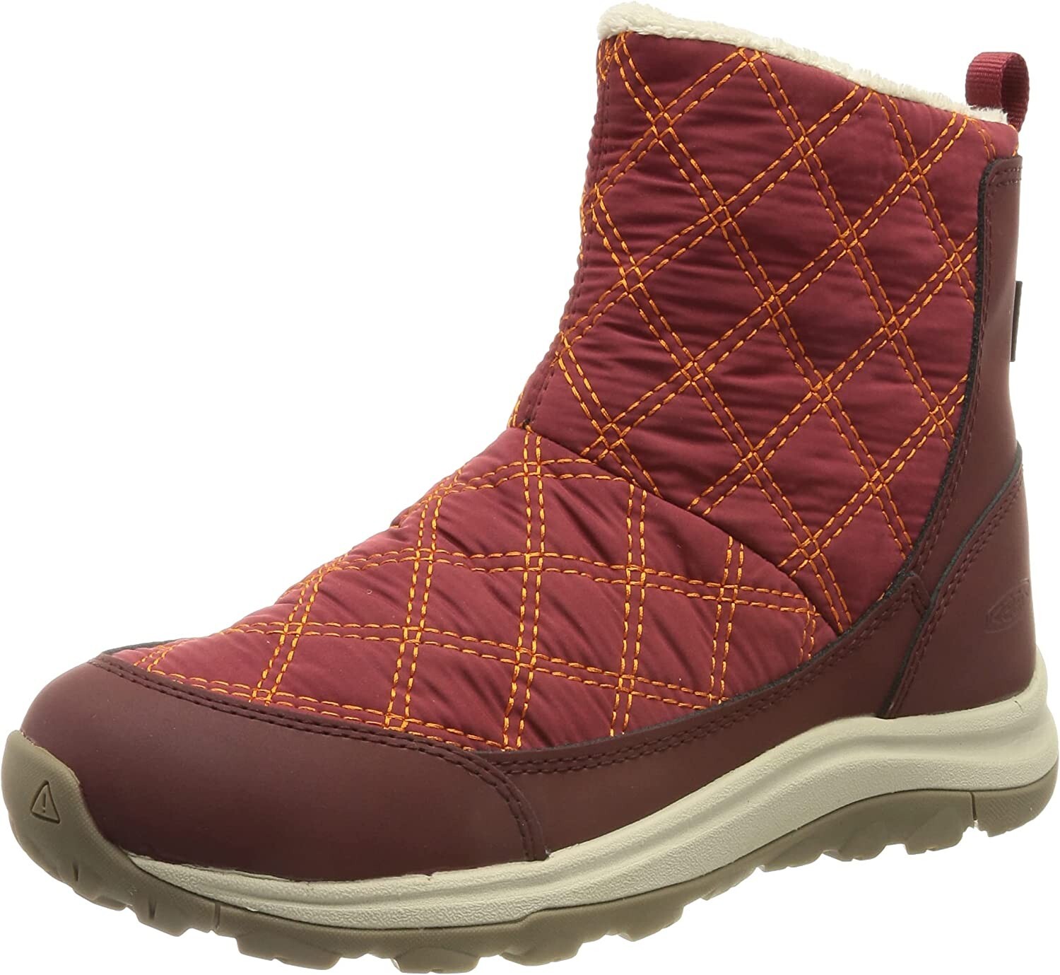 Keen Terradora II Snow Boots Pull On Waterproof Insulated Rhubarb/Andorra 7