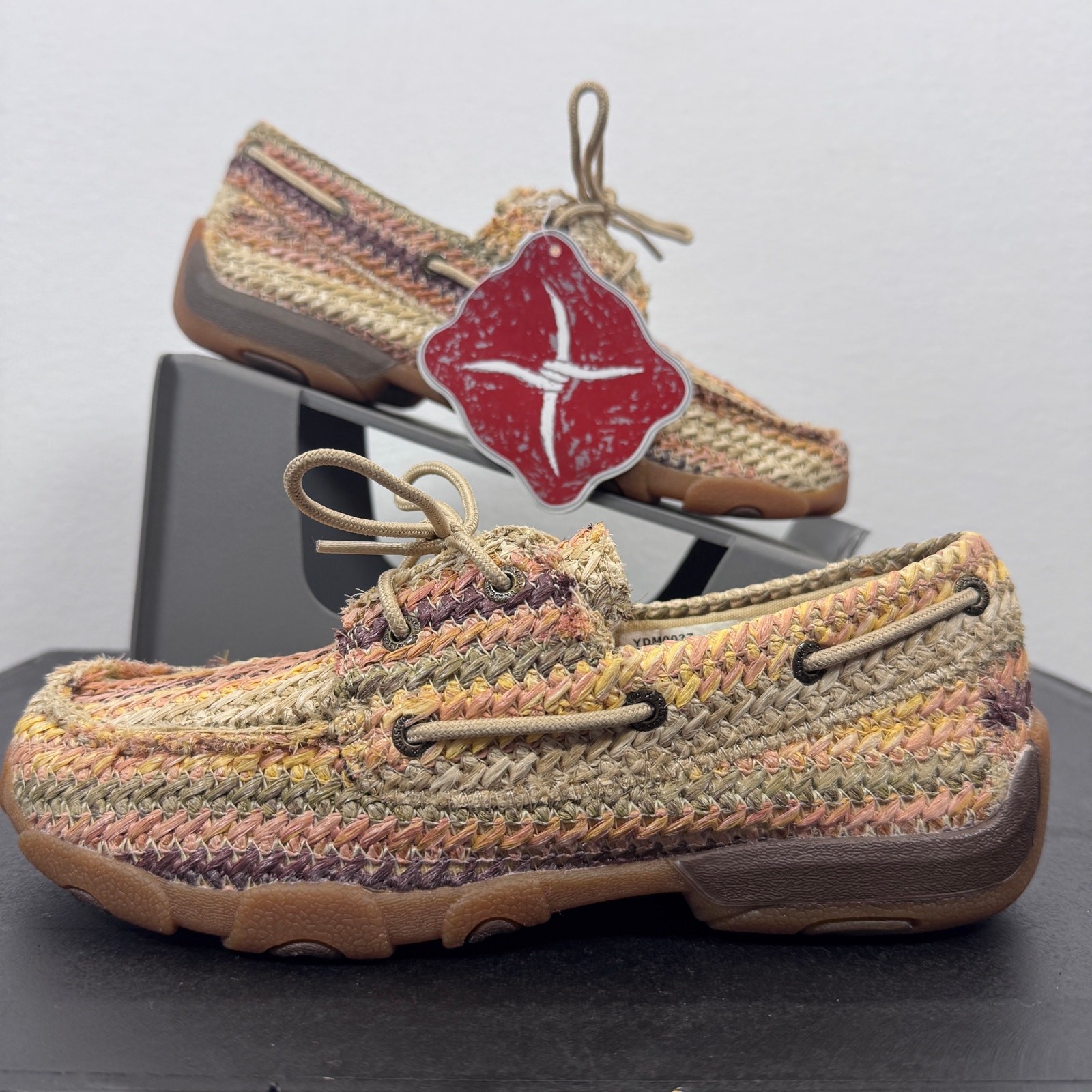 Twisted X Driving Moc Loafers Antibacterial Comfort Casual Shoes NWT See Desc.