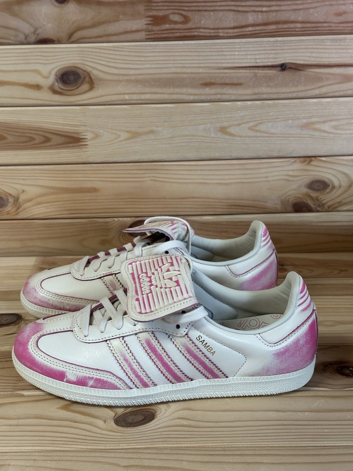 Adidas Samba LT Color Fade Pack – Cream Shock Pink JR5998 Women’s Size 8