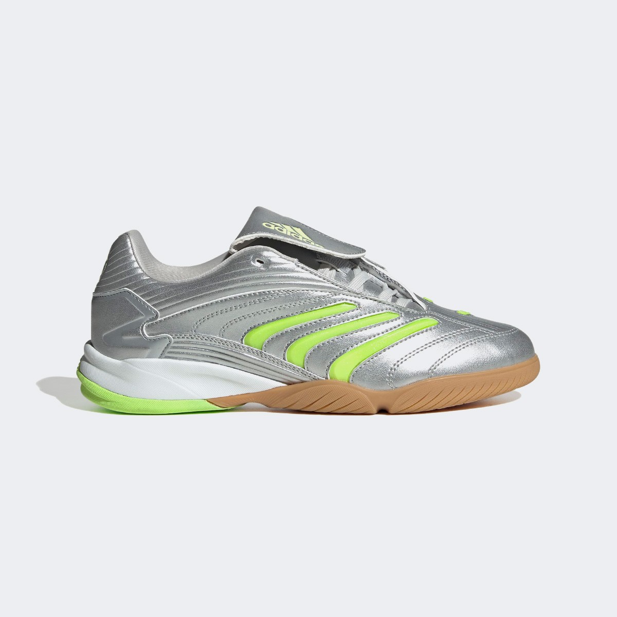 Adidas Predator Sala W JR1636 Silver Signal Green Authentic NIB