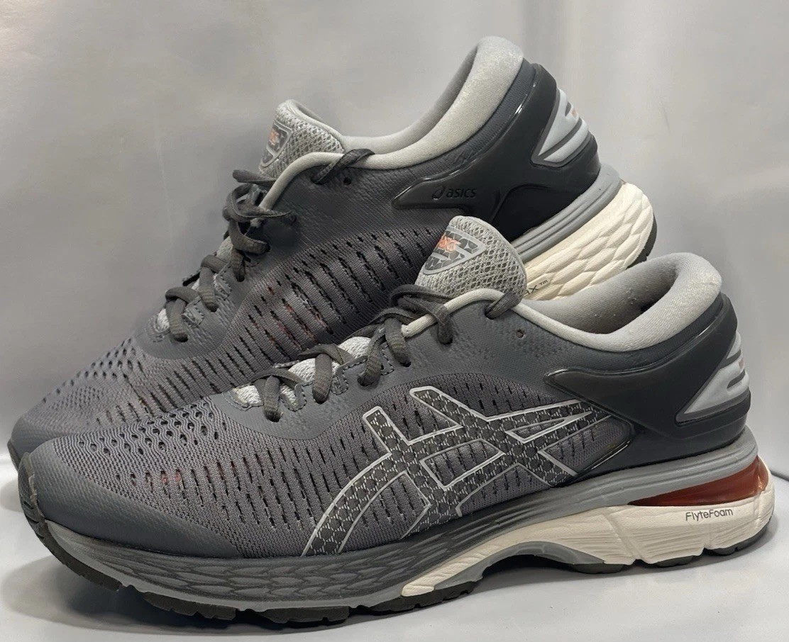 ASICS GelKayano 25 Running Womens Size 7.5 Grey Sneakers Athletic Shoes 1012A026