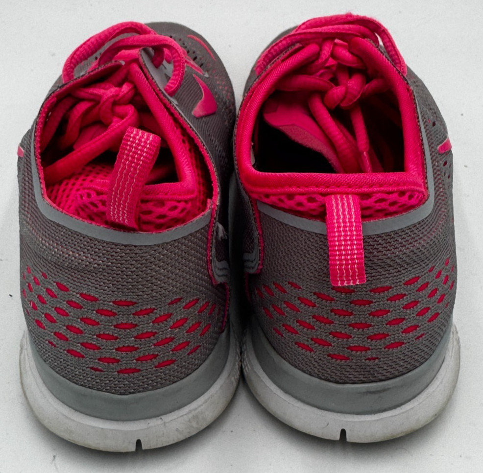 Nike Free 5.0 TR Womens Sneakers 6.5 Gray Pink Athletic Running Shoes 629496-061