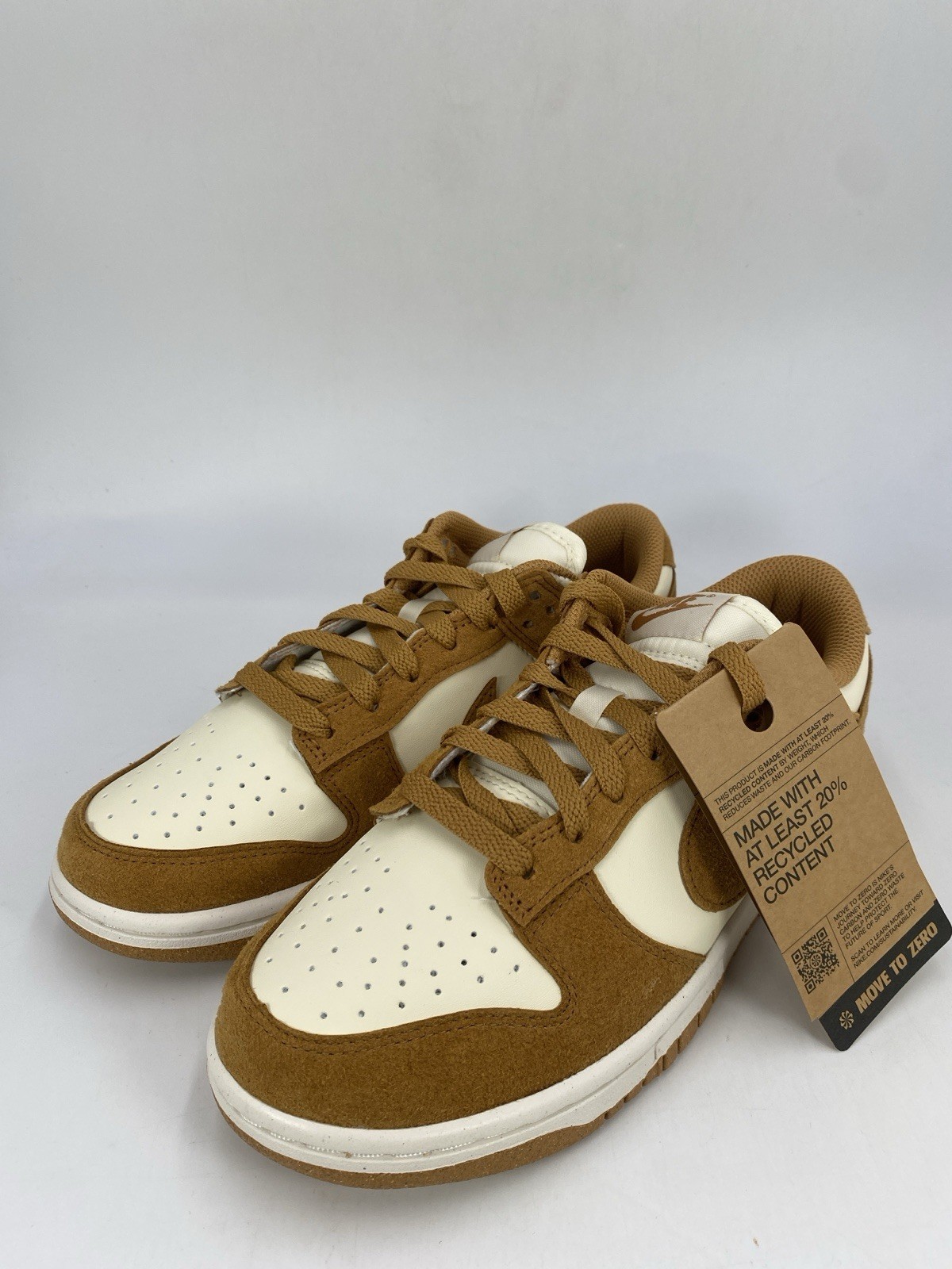 Nike Wmns Dunk Low Coconut Milk Flax Sail (HJ7673 100) Women’s Size 6.5