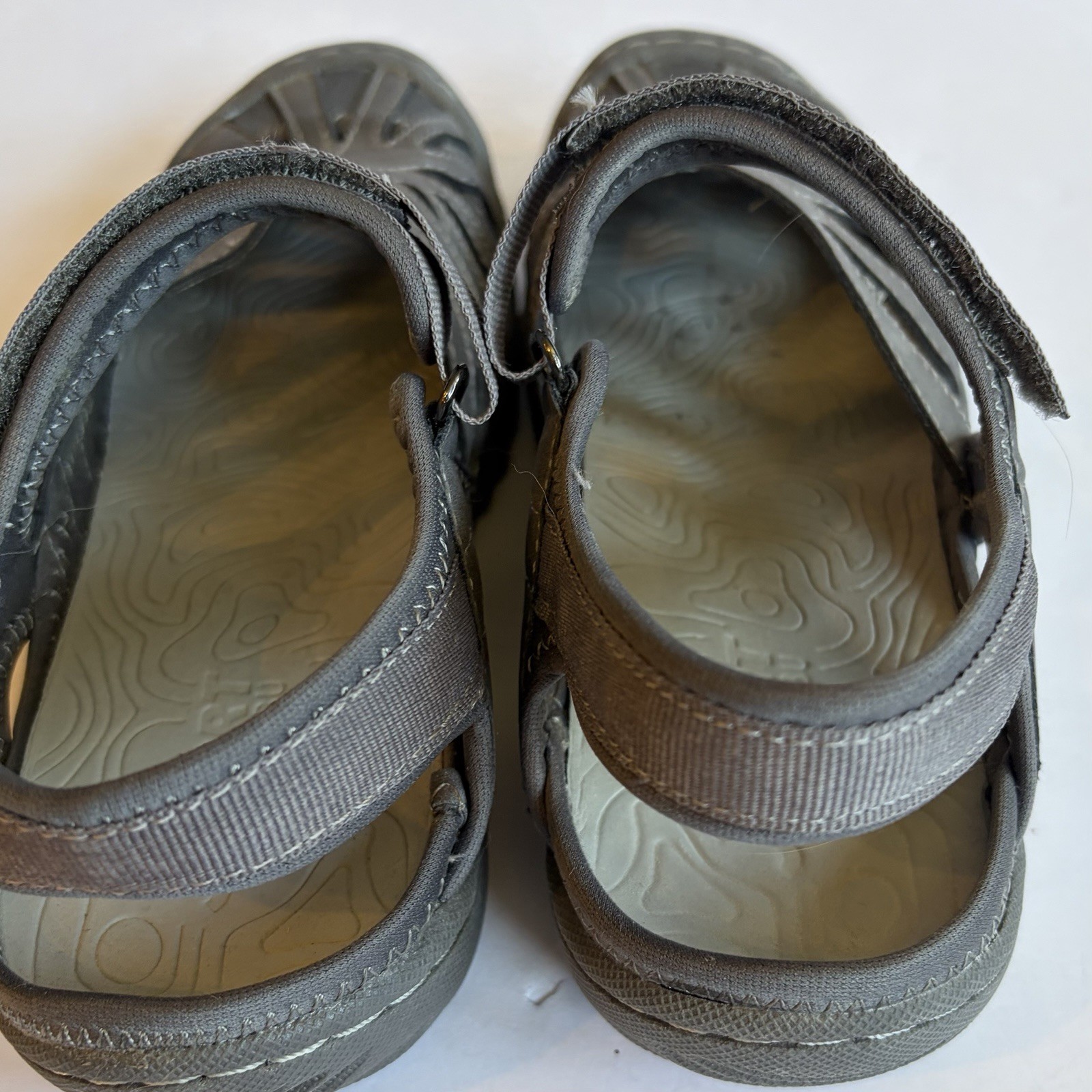 Jambu JSport POPPY Grey Sport Sandals New Womens Shoes, Size 7.5
