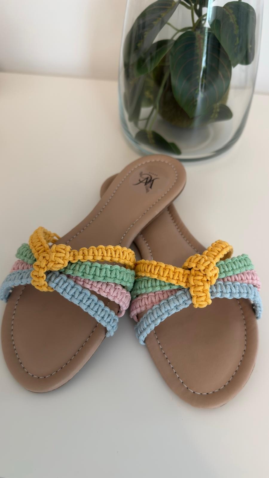Personalized Macramé Sandals