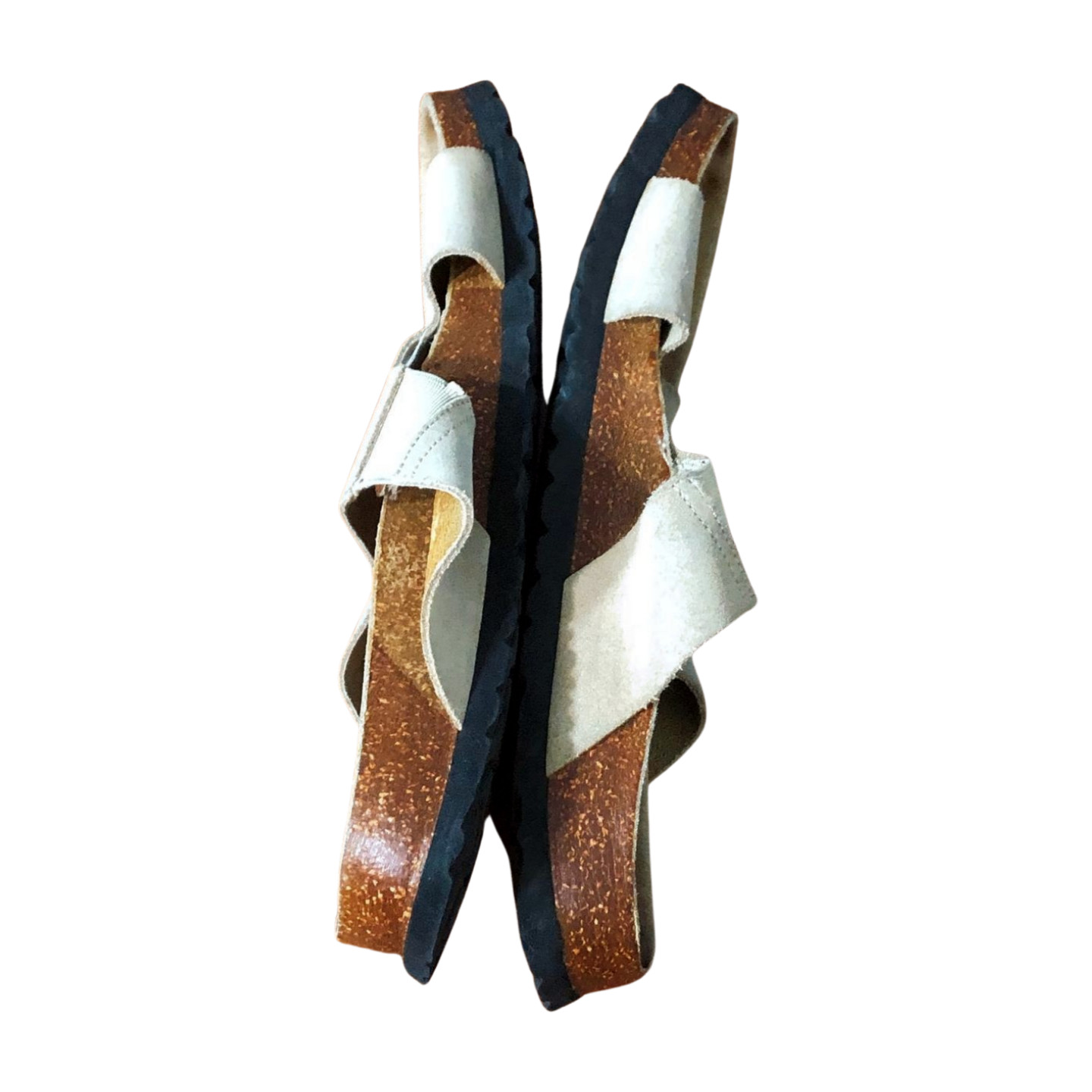 Birkenstock Betula «FAME» US L10/M8 EU 41 Sandal Cut Out Slides beige