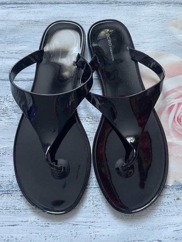 women BCBGeneration flip flops black 39.5