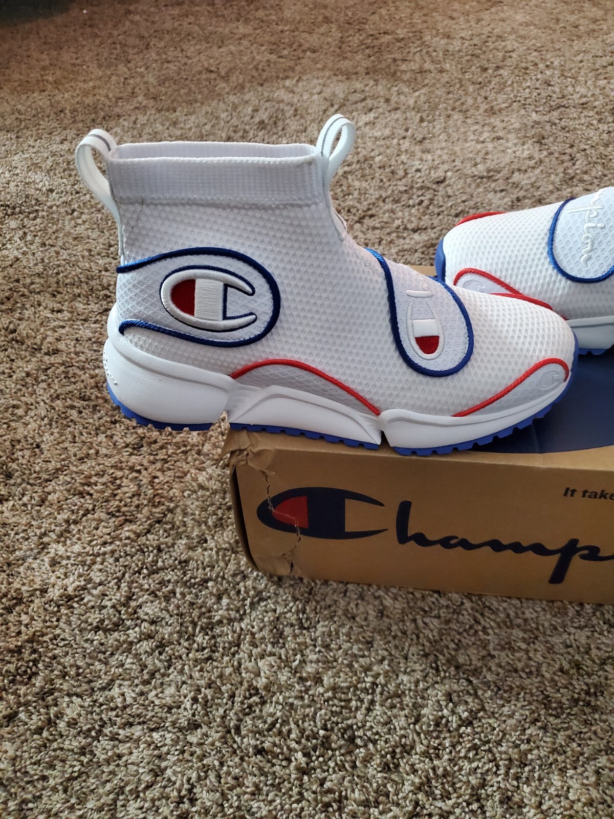 New Champion Women’s Rf 21 Mid Fashion Casual Sneakers US Left Size 8 Right 7