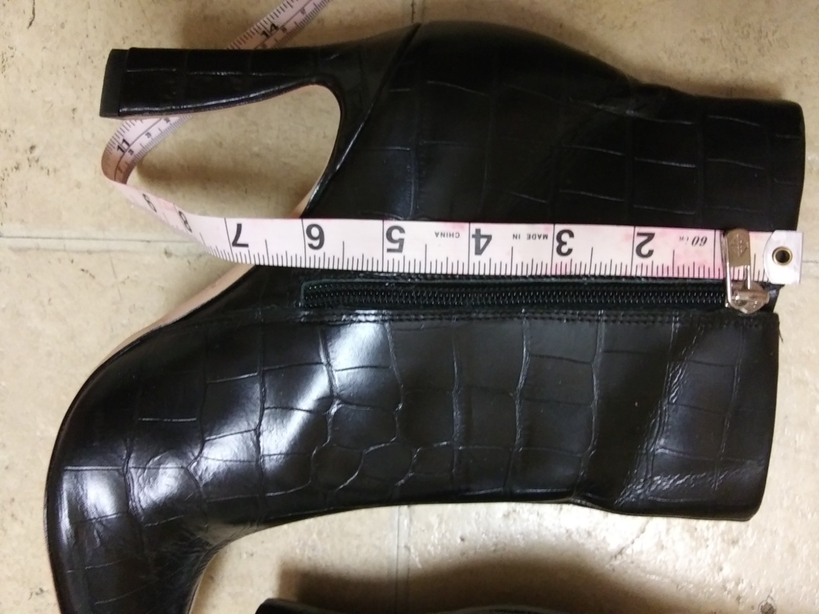 BRAND NEW ANTONIO MELANI Rich Classy Sophisticated LEATHER Black Bootie- 10 M